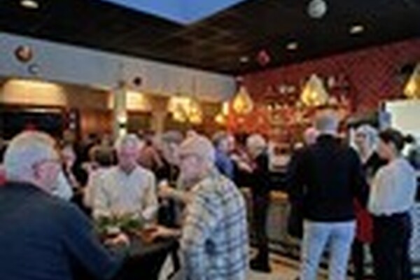 Geslaagde Nieuwsjaarsborrel