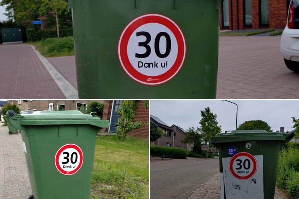 Stickers 30 km/u