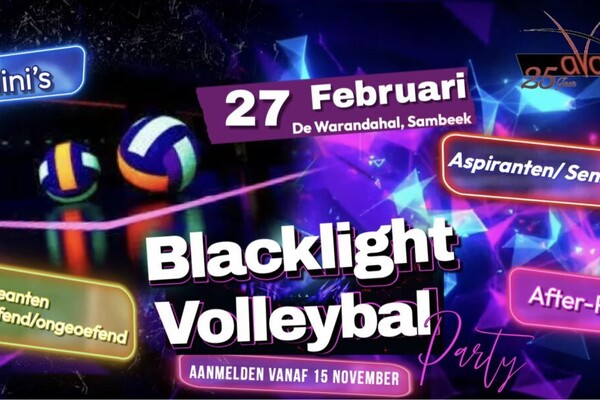 Blacklight toernooi VC Avance